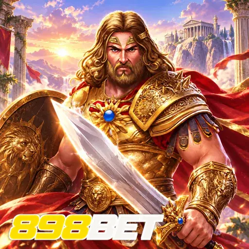 898BET — ilustração de um guerreiro com espada