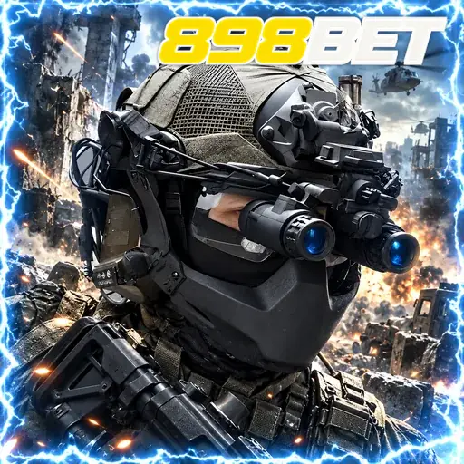 898BET — ilustração de um robô de segurança